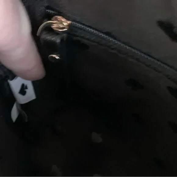 ♠️♠️KATE SPADE CAMERON HILLI DOME BLACK SAFFIANO LEATHER CROSSBODY BAG!♠️♠️ - Picture 8 of 10